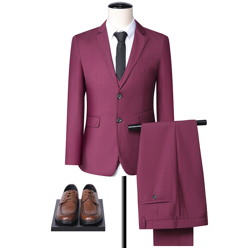 63 Autumn suits for men and women, same style, large size suits for men