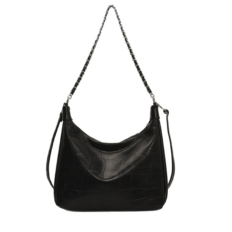 Trendy niche design simple underarm for women 2025 new summer fashion versatile chain casual shoulder crossbody bag