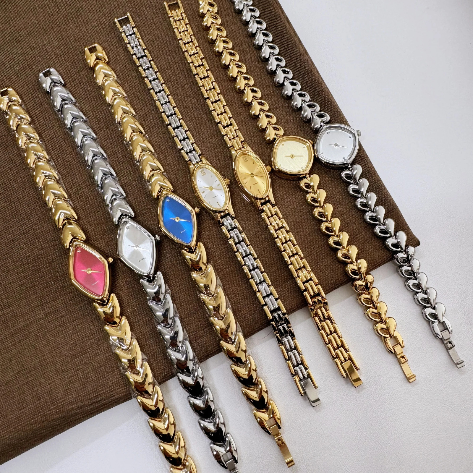 vintage style waterproof artistic quartz light womens watch steel 250521