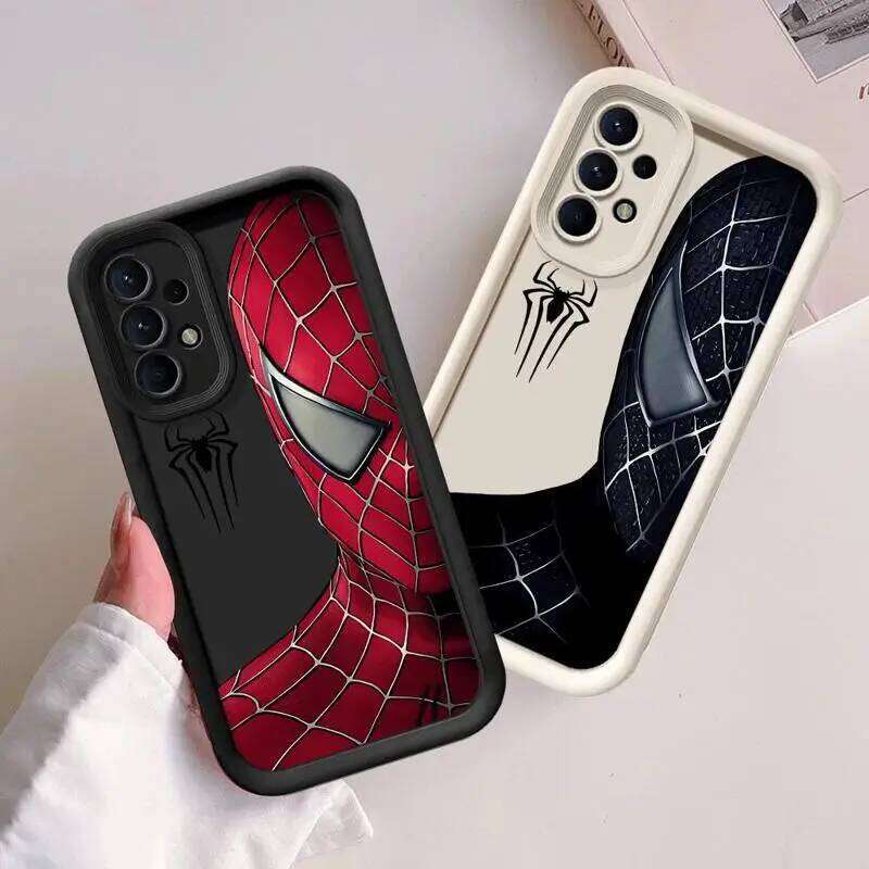 Phone Case for Samsung Galaxy A15 A25 A35 A55 A51 A71 A72 A73 A52 A52s A53 A54 5G TPU Silicone Soft Sipider Man