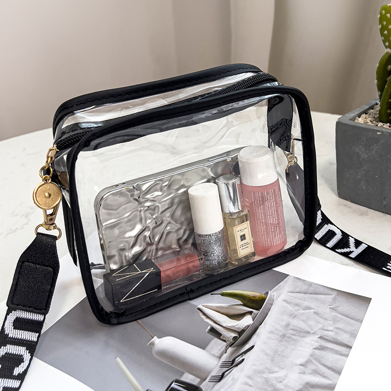 2025 New Outdoor Style Luxury Free Delivery Designer Bag Korean Transparent Jelly Trendy Women's Fashion Crossbody Bag