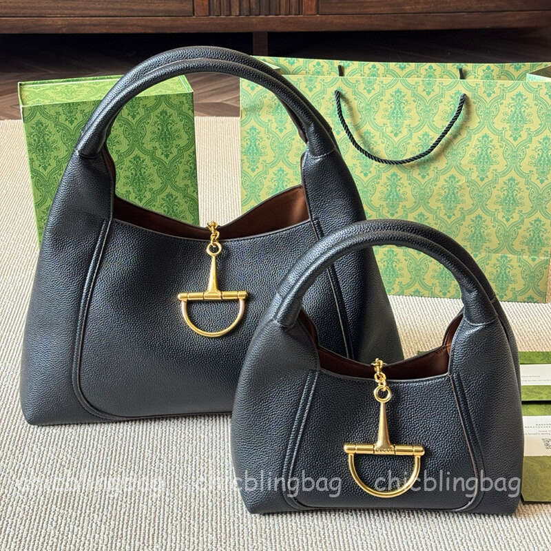 2025 Luxury Designer Softbit Bag Handbag Women's Hobo Shoulder Bag Fashion OL Style Handbag Vintage Gold Buckle Shoulder Bag