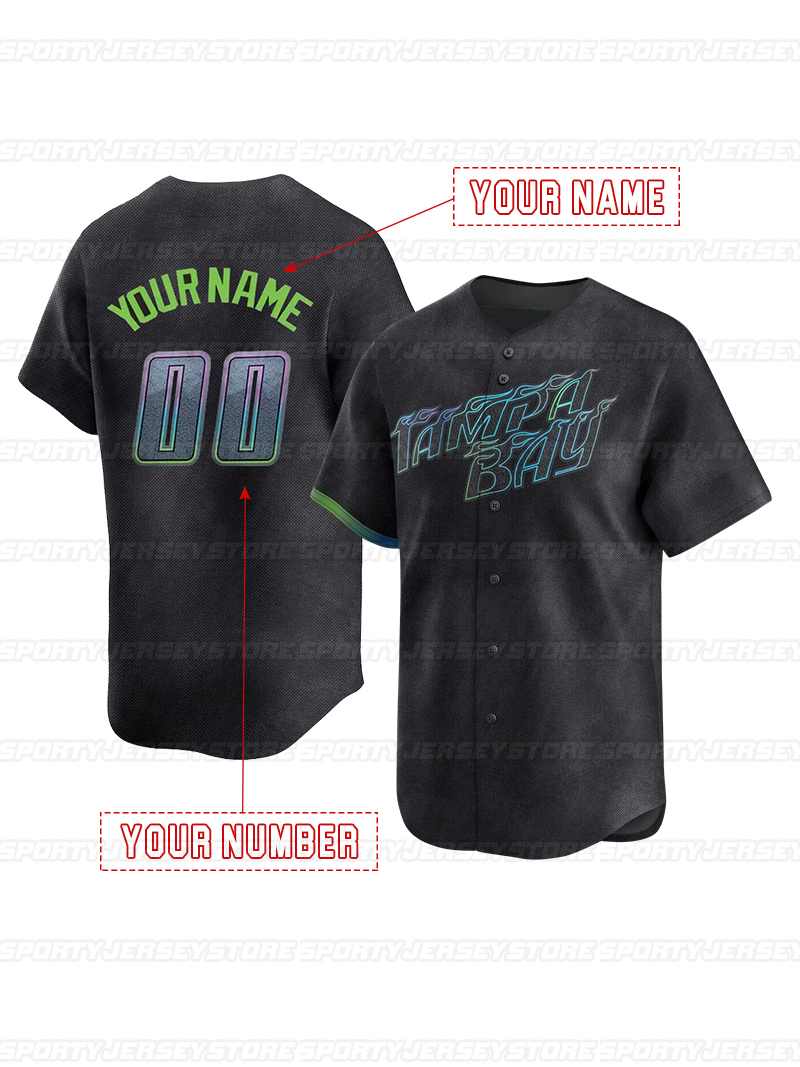 Custom Jersey Rays Randy Arozarena Amed Rosario Isaac Paredes Harold Ramirez Shane McClanahan Yandy Diaz Brandon Lowe Jose Caballero Caballero Mea