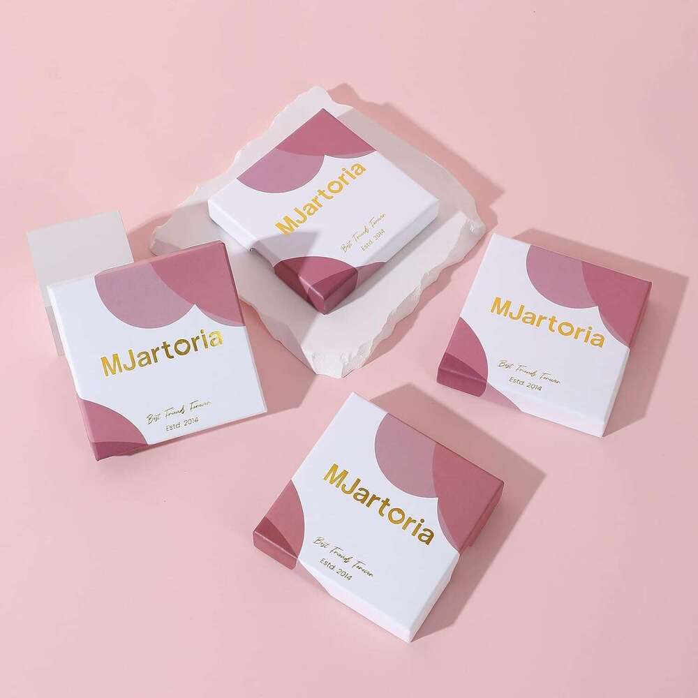 Layered Initial for Women Trendy, 14K Plated Simple Moon Choker Square Letter Pendant Paperclip Chain Necklace, Gold Necklaces Jewelry Gifts