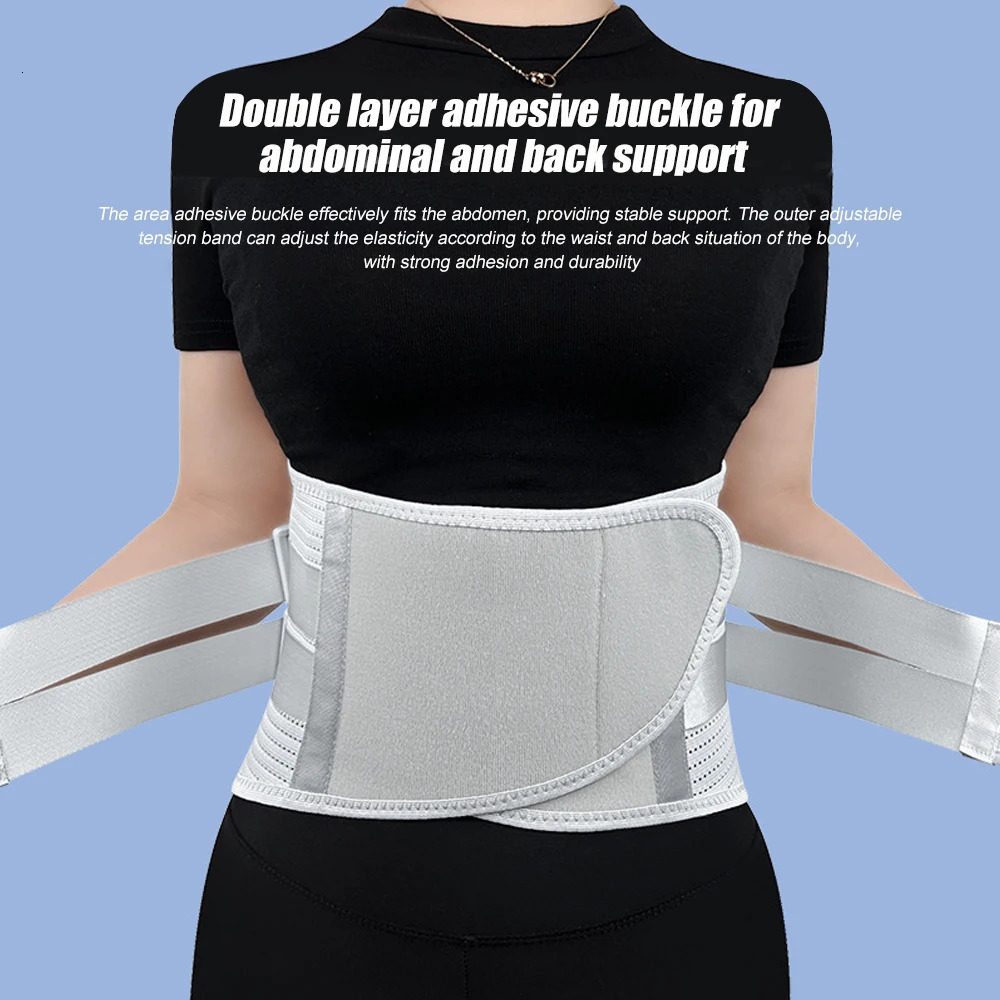1 Pcs Back Brace for Lower Back Pain Relief Lumbar Support Belt with Lumbar Pad Ergonomic for Herniated Disc Sciatica 250603