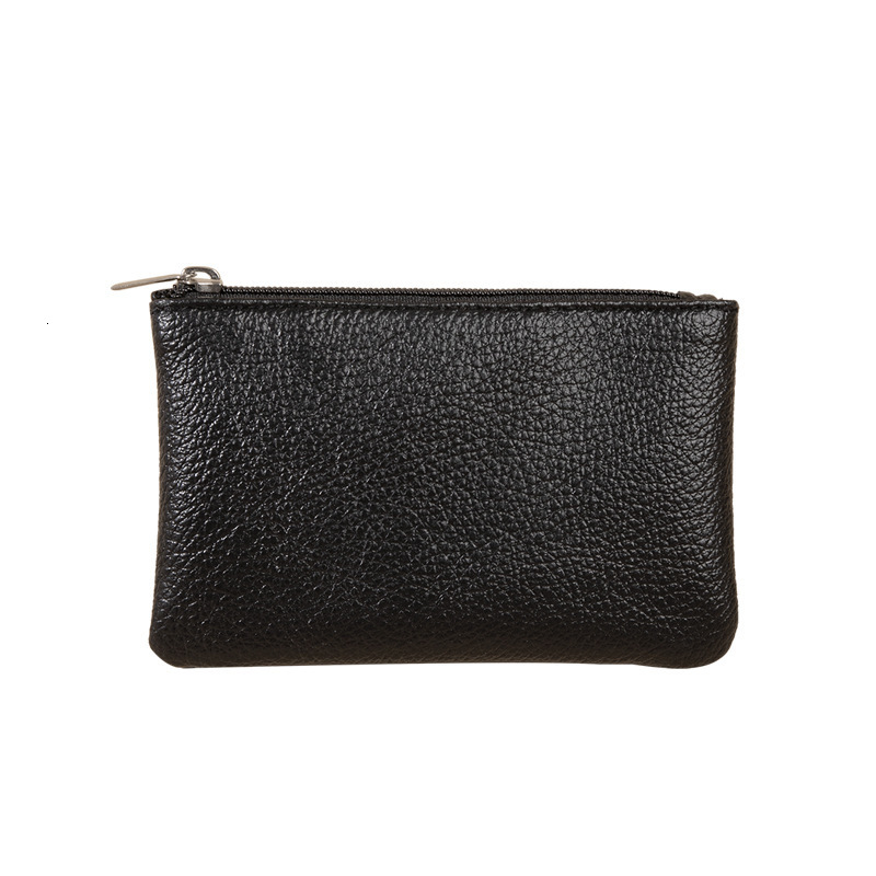 New Fashionable Men s and Women s Suitable Lychee Pattern fashion Zipper Wallet Ultra Thin Short fashion Card Coin Key Storage Bag Designer Men s Key 