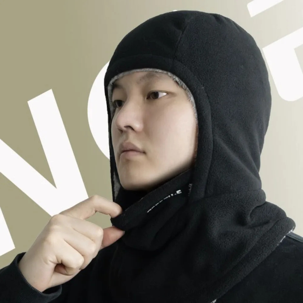 Fleece Balaclava Cycling Cap Cold-proof Windproof Warm Hood and Hat Thicken Thermal Ski Windproof Cap Women Men 250522