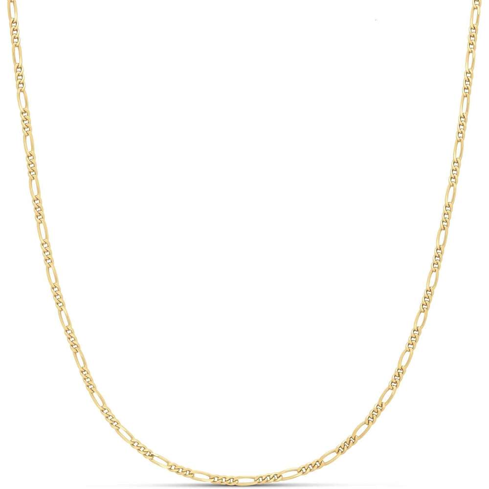 14k gold-plated pure sier Ferrero chain 40.64cm, 45.72cm, 50.80cm, or 60.96cm
