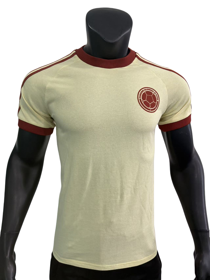2025 Collection Colombia 2025 Centenary Soccer Jerseys 2025 1990 Valderrama Retro 25 26 JAMES 100 years football shirt men kids white kit Camiseta de 