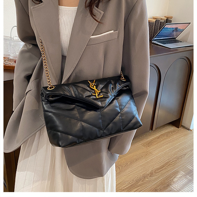Female autumn new Rhomboid bag small fragrance style chain bag single shoulder diagonal span bag