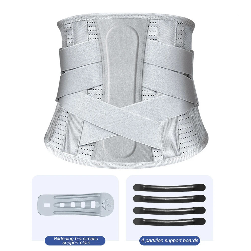 1 Pcs Back Brace for Lower Back Pain Relief Lumbar Support Belt with Lumbar Pad Ergonomic for Herniated Disc Sciatica 250603