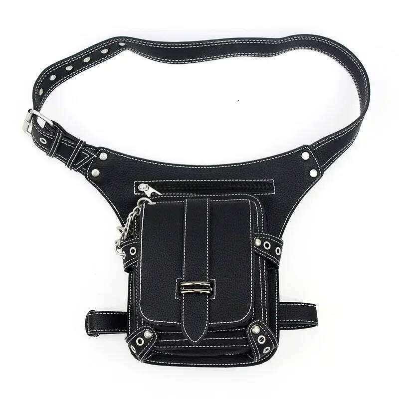 Women's Bags Designer Punk Retro Men Outdoor Single Shoulder Crossbody For Women Mobile Phone Waist Bag