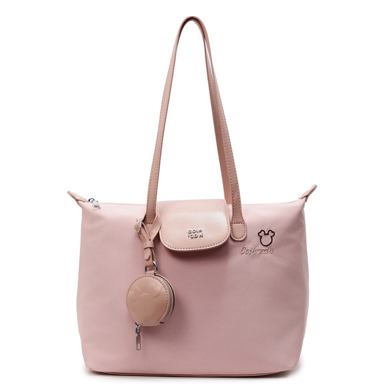 Women's Large Capacity Designer Nylon Cloth Bag New Fashionable Embroidery Handbag Casual Fashion Shoulder Bag Shopping Bag Free Shipping