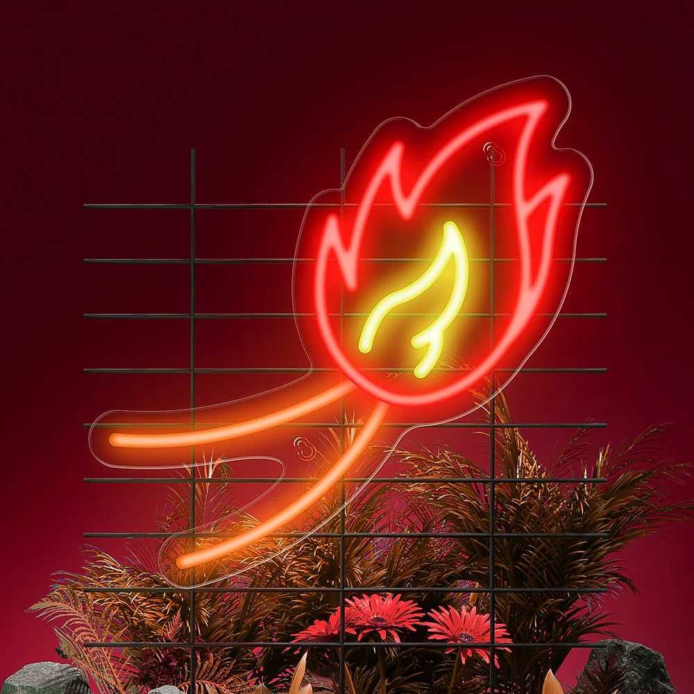 LIUNHO LED Lights for Room Neon Sign Night Lamp Decoration Bedroom USB Light Neon Hanging Atmosphere Night Light for Children W250526