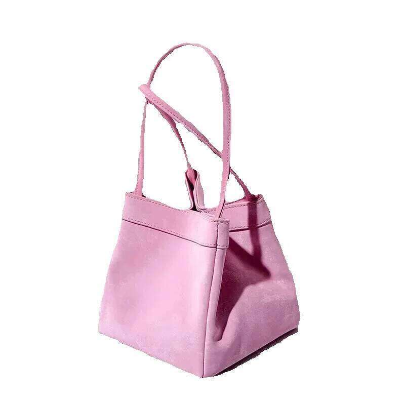Designer Luxury Designer Luxury Hot Sales Fashion Silk Women With Top Handles Bucket Bag Custom Name Multiple Suede Leather Female Party Handbag