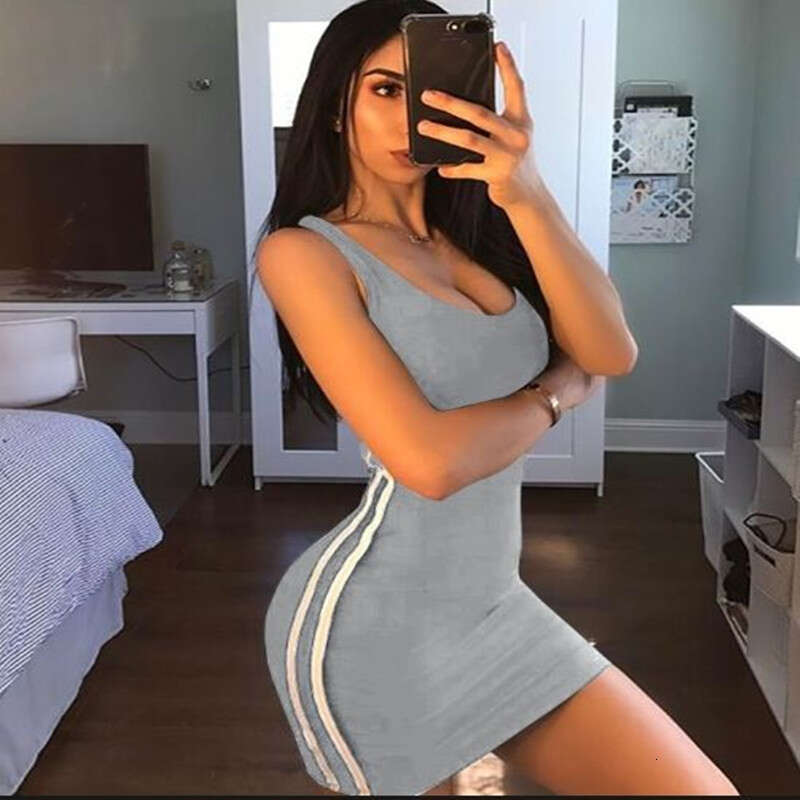 Tight Cut Out Dresses Women S Striped Patchwork Sexy Bodycon Strap Dress Sexy Dress