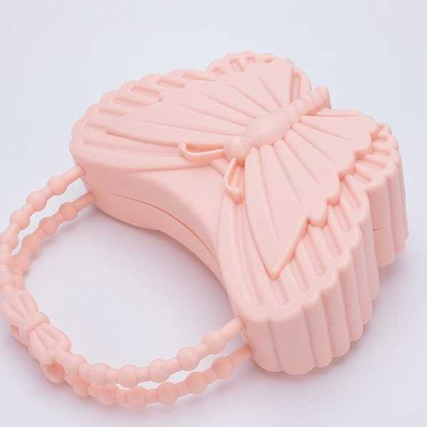 Pvc Butterfly Jelly Bag Fashion and Versatile Banquet Bag Anti Dirty and Easy to Wash Summer Womens Handbag