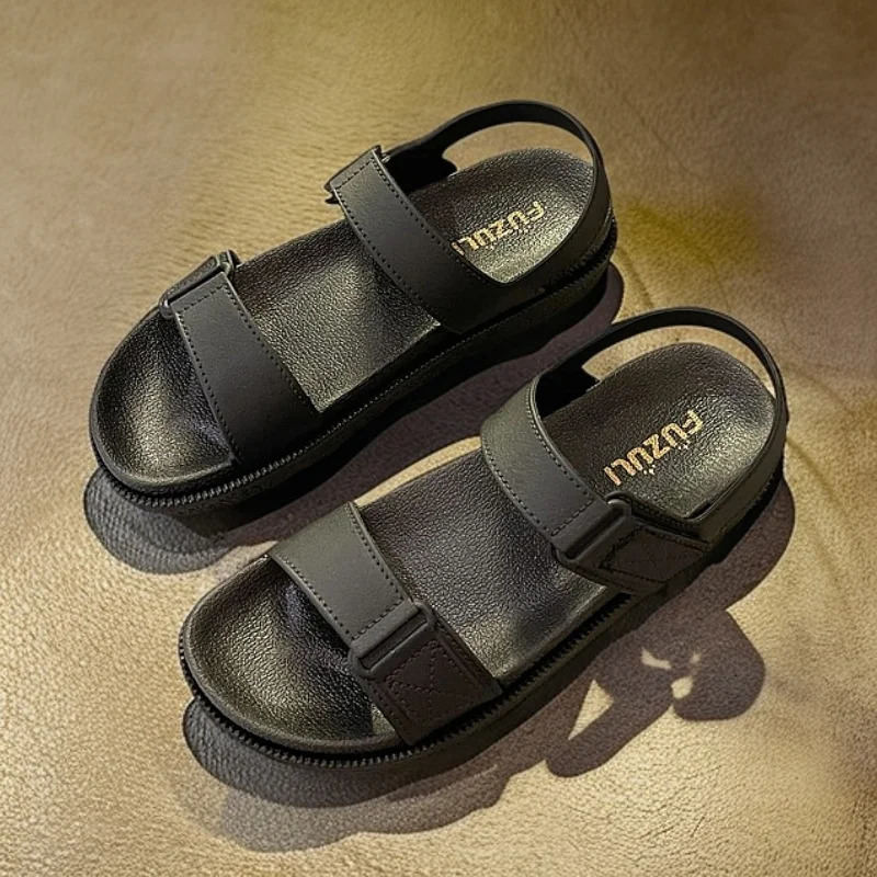 summer womens sandals flat fashion outside casual beach 250526