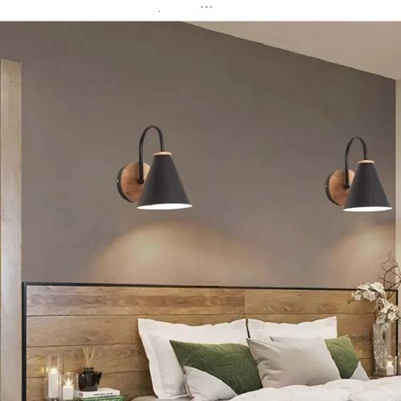 Nordic LED Wall Lamp Living Room Interior Wall Light Minimalist Corridor Study Room Background Home Decoration Bedhead Wall LightsXJ250526