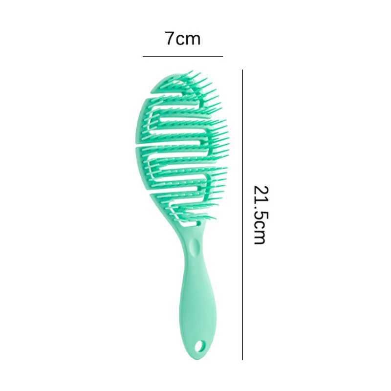 1pcs Wet Brush Comb Tool Barber Hair Brush Hair Styling Tools Anti Tangle Anti-static Head Massage Hairbrush Magic Comb R250526