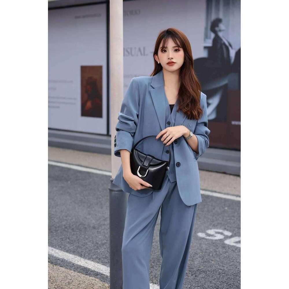 Ladies' fashionable leather horseshoe buckle single shoulder crossbody bag