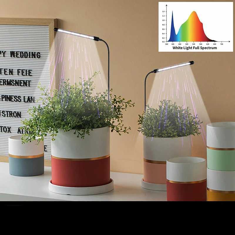LED USB 5V Grow Lamp Full Spectrum Plant Lights Insertion Type Growth Light Home Indoor Flower Seedling Phyto LampXJ250526