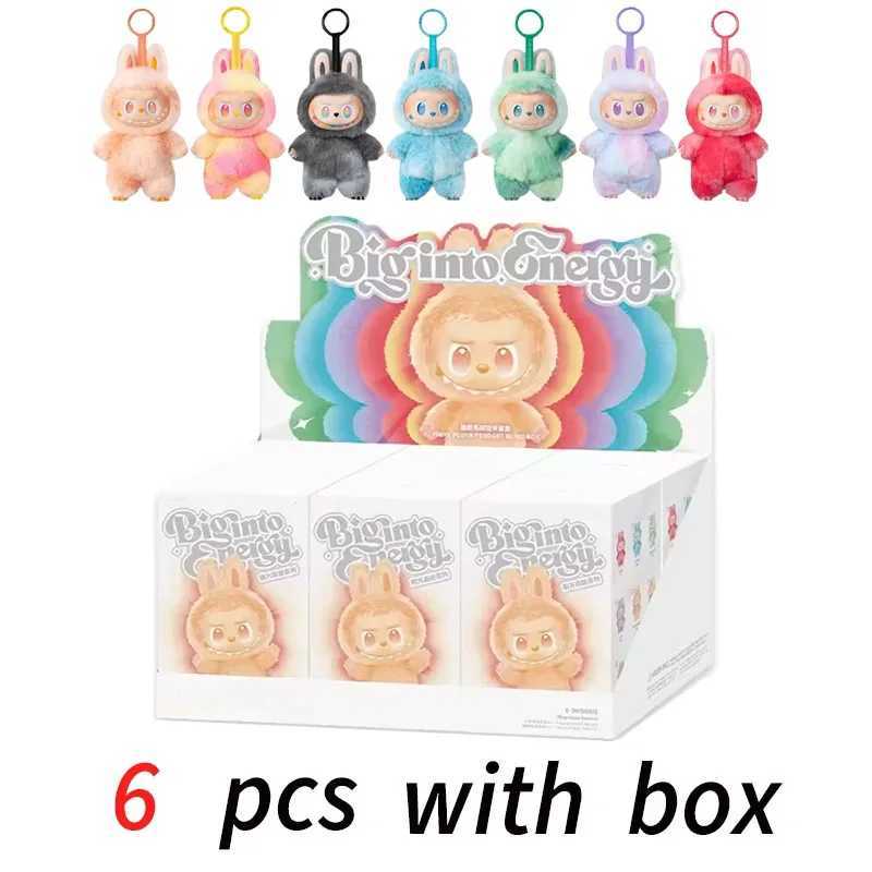 Blind Box Series Monster Labubu Plush Doll Macaron Labubu Monster Blind Box Doll Pendant Birthday Gift China High Quality ReplicaXJ27505