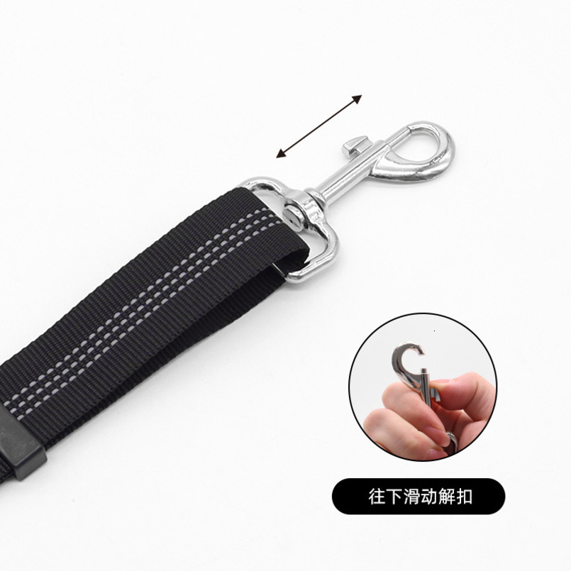 Pet Rear Seat Belt Explosion-Proof Cat Car Safety Rope Elastic Dog Leash Supplies