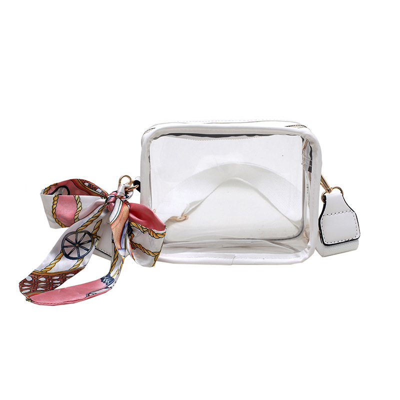 2025 New Transparent Jelly Personality Ins Trendy Cool Phone Casual Stylish Crossbody Bag