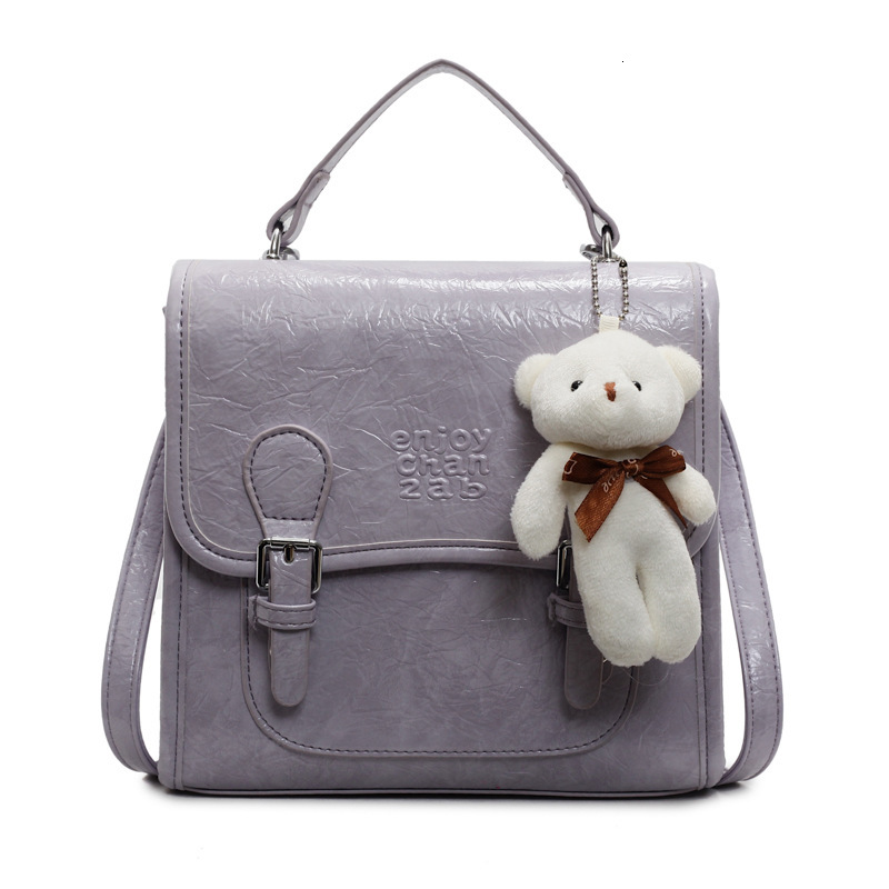 Free Shipping Women's Fashionable Letter Hot Plastic Handbag Designer Bag College Style Casual Commuting Backpack Outdoor Travel Shoulder Bag Stu