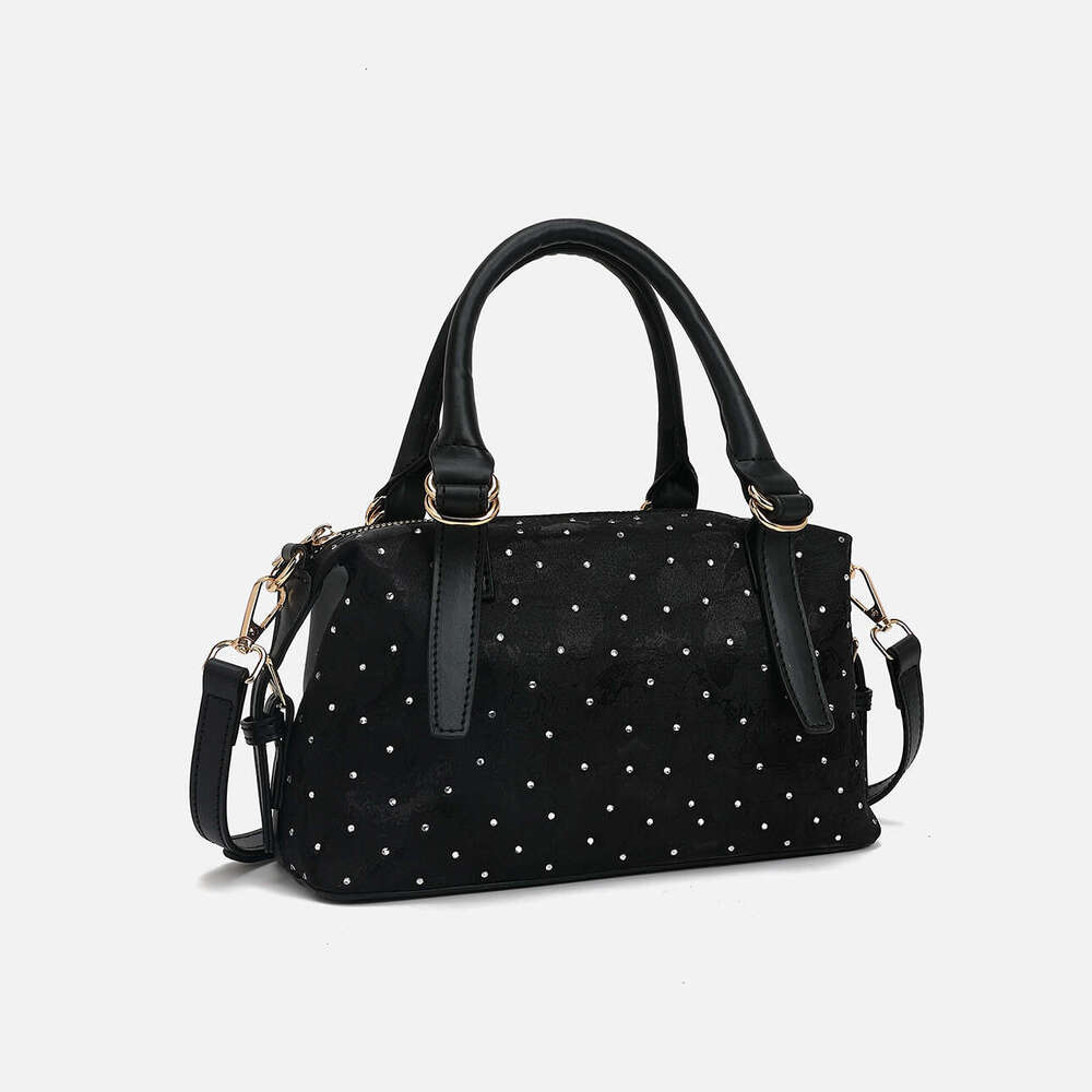 Women's Bags Designer 25 Fashion Women's With Rhinestones, Starry Sky Mother-Daughter Single Shoulder Crossbody Bags, Unique Trendy Denim Ba