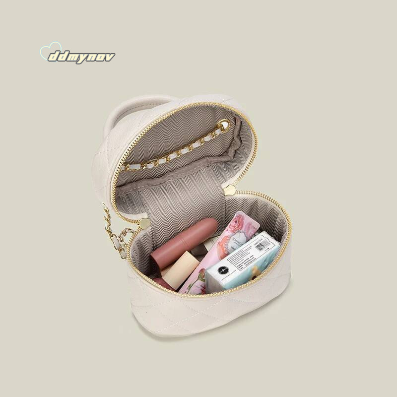 New Quilted Chain Dia Checkered Crossbody Fashion Mini Designer Handbag High Quality PU Women's Small Bag ddmynov