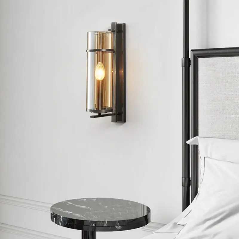 Modern LED Wall Lights Sconces Fixtures Lamp Nordic Bedroom Lamp Mirror Light Kitchen Bedside Living Room Decoration Home GlassXJ250526