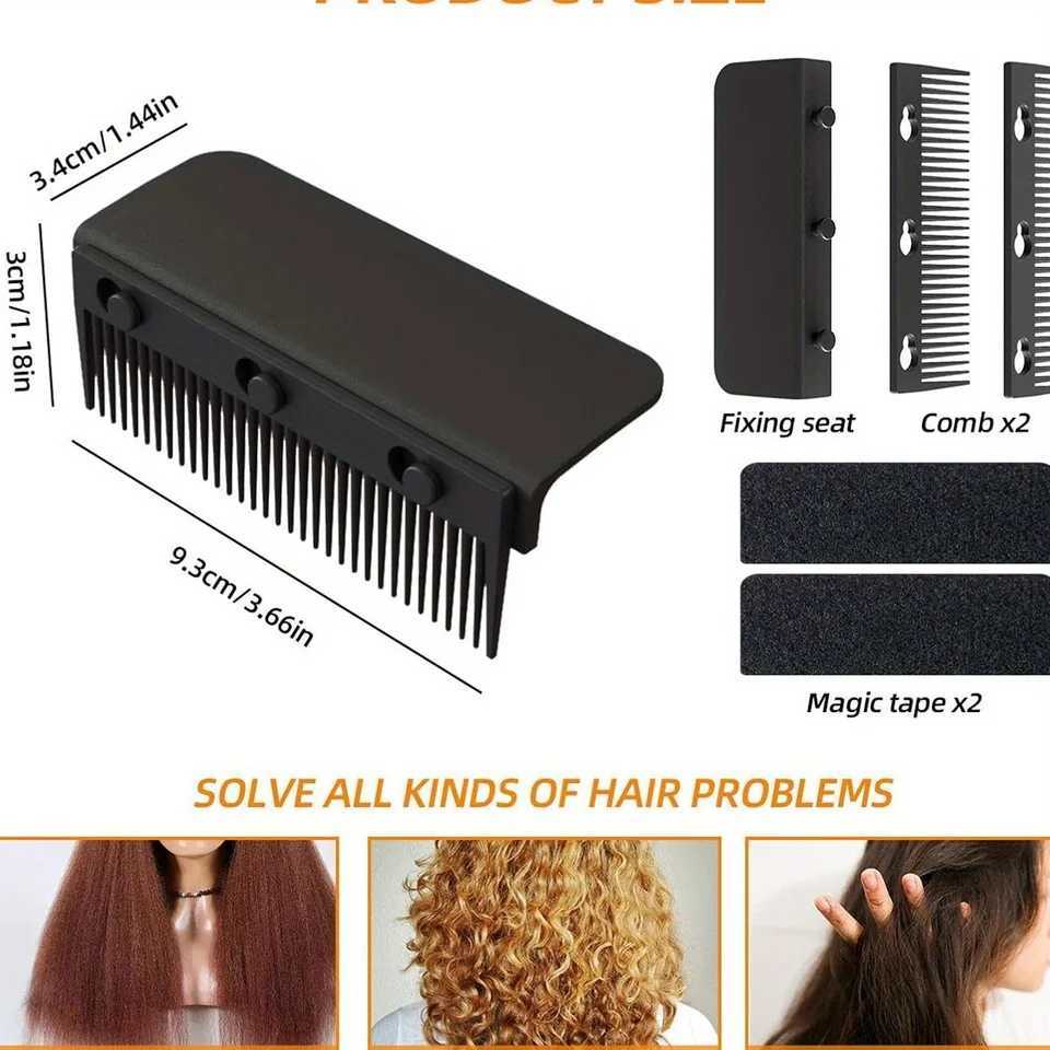 Flat Iron Comb Attachment Clip On Flat Iron Hair Straightener Comb Attachment Comb Attachment for Flat Iron R250526