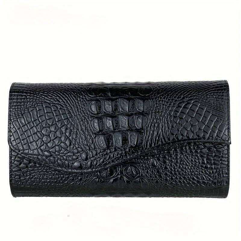 Women's Bags Designer Women's Stylish Clutch Large Capacity Crocodile Print Crossbody Shoulder Bag