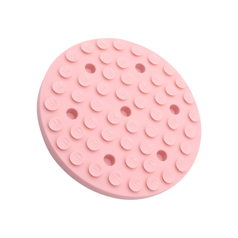 Pet Silicone Sniffing Suction Cup Lick Round Feeding Slow Feeder Dog Bowl Dining Mat Supplies