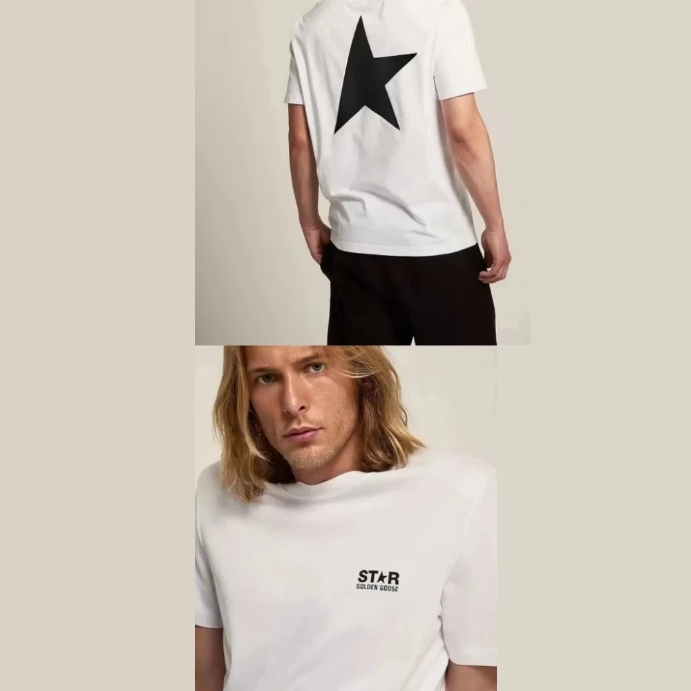Men's T Shirts Vintage Big Graphic Oversized Top Harajuku Gothic American All Cotton Short Sleeve Shirt Men Clothing
