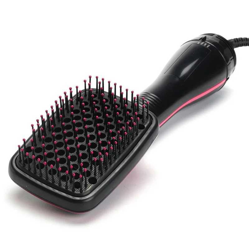 Professional Salon One-step Hair Dryer and Air Brush Electric Fast Heating Blow Dryer Brush Straightening Comb comb R250526