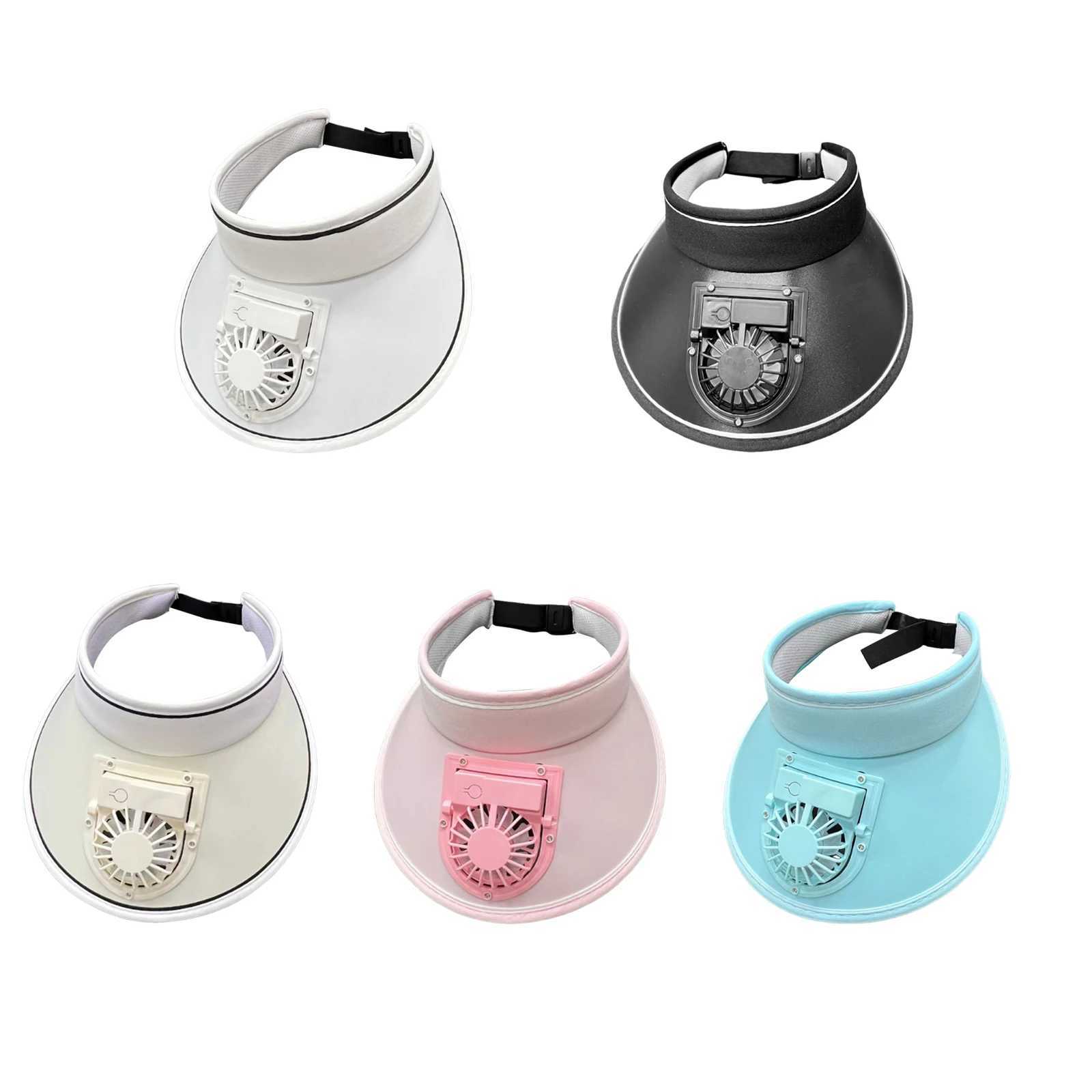 USB Charging Fan Hat UPF50+ - Wide Brim Sun Visor Cap with 3-Speed Cooling Fan Adjustable Breathable Fishing Hat for Men Women z250526TDY6