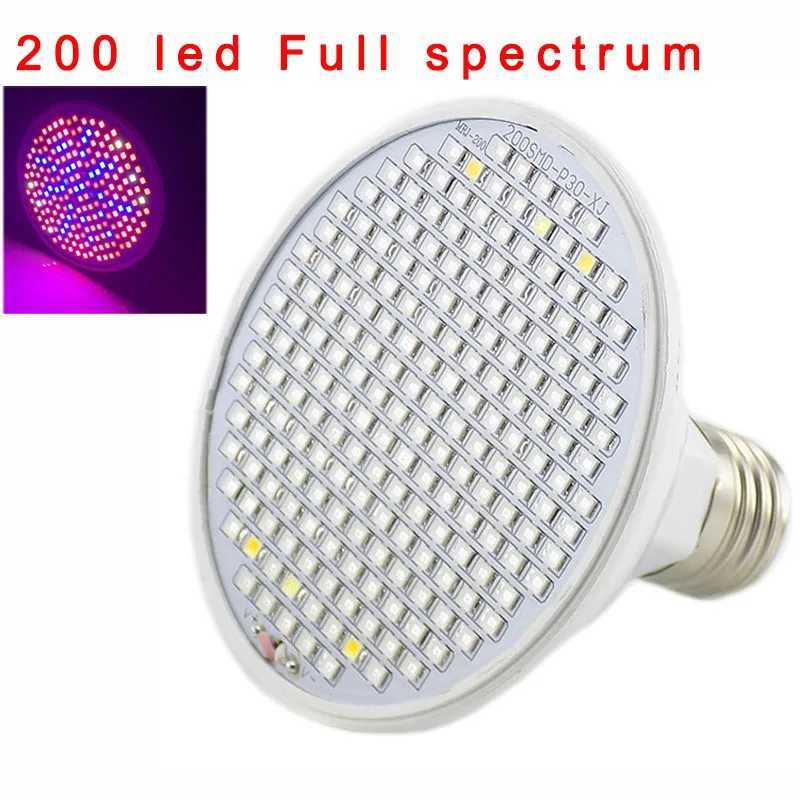 Full Spectrum Plant Grow LED Light Bulbs Lamp Lighting for Vegetables Hydro Flower Greenhouse Indoor Garden E27 Phyto GrowboxXJ250526