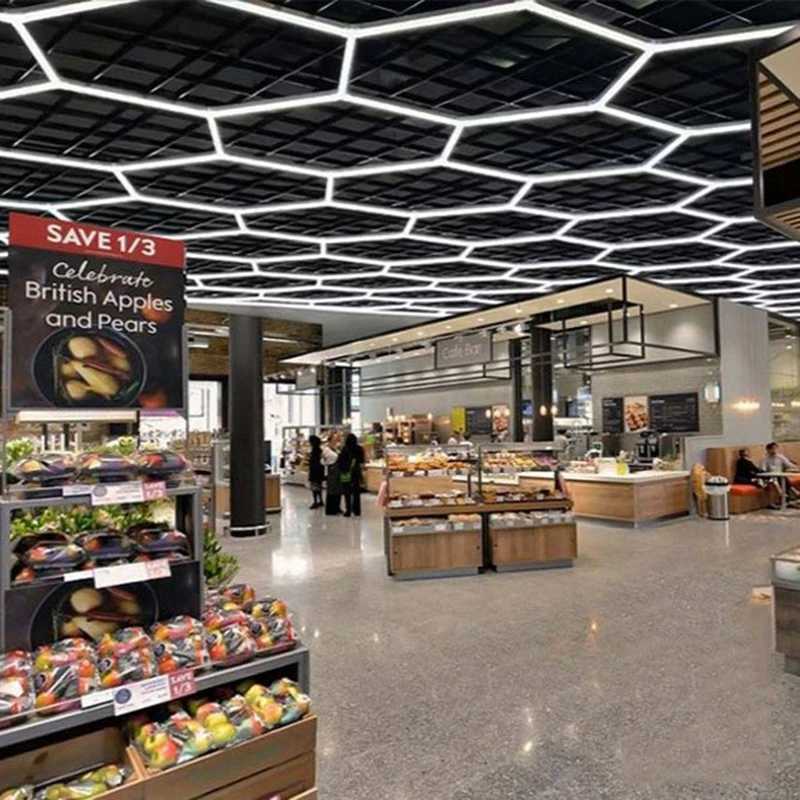 LED alma I Asl Hexagon Detaylandrma LED Ev Hexagon Tavan Garaj I W250526