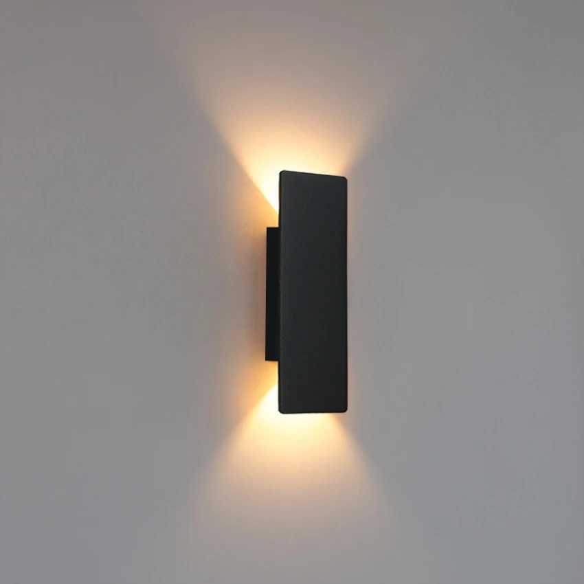 Modern Aluminium Wall Lamp LED Long Slim Wall Lights Up/Down Lighting Hallway Bedroom Living Room Lighting DecorationXJ250526