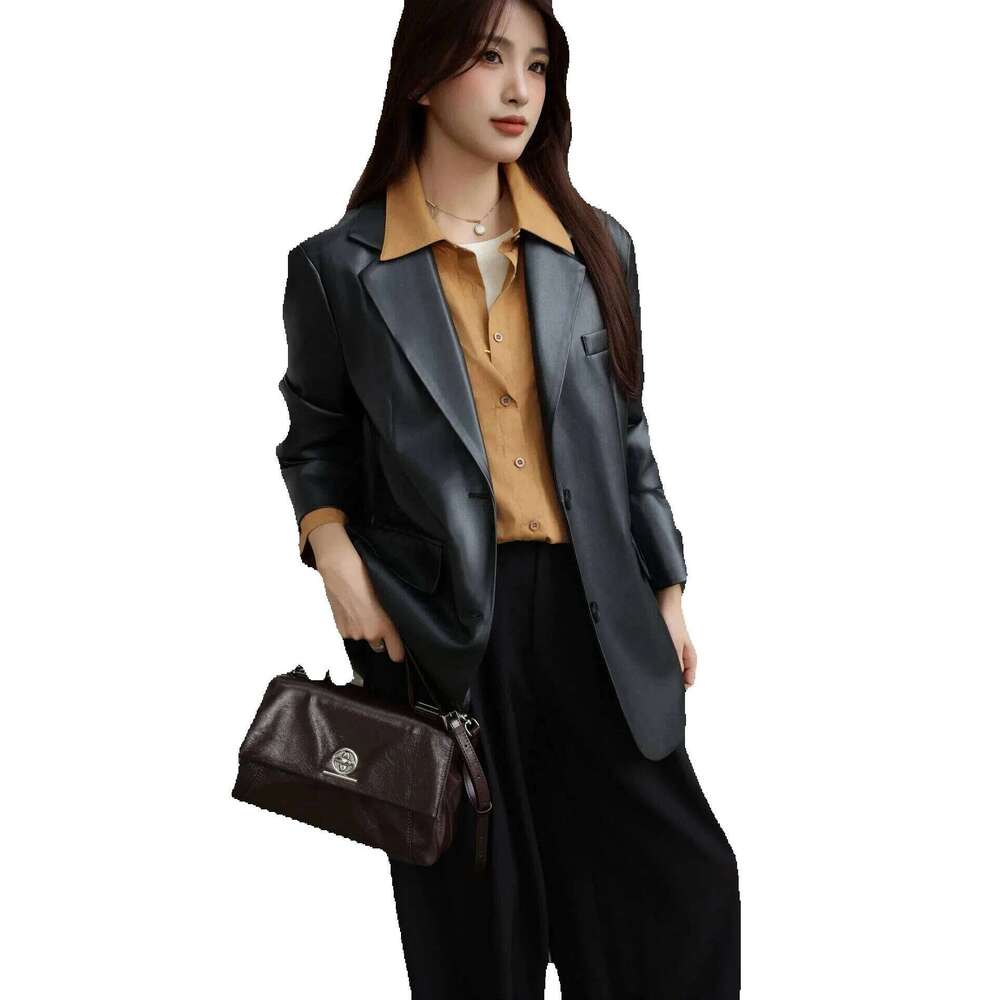 Designer Luxury Designer Luxury Ladies' Vintage High-End Leather Shoulder Crossbody Bag