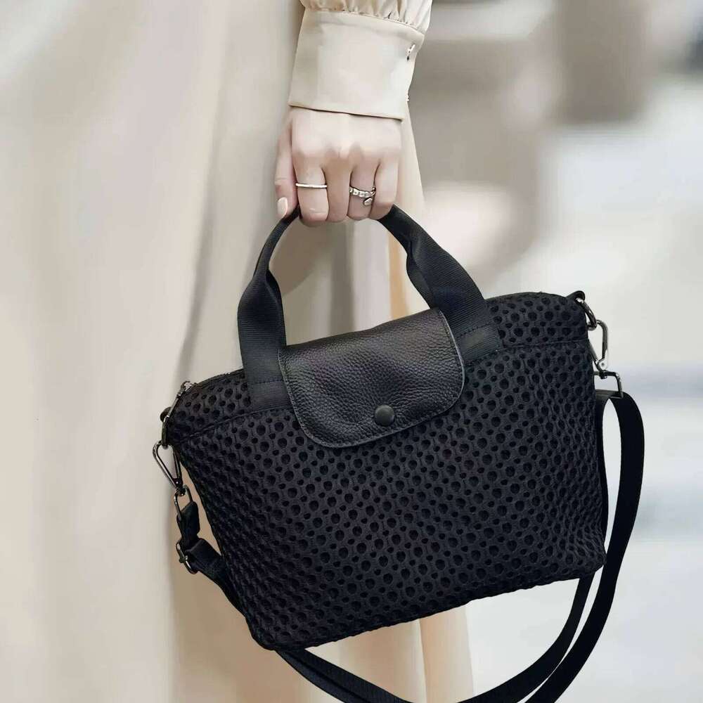 Women's Bags Designer Ladies' Fashionable Mesh Ed Handbag, Retro Casual, Detachable Shoulder Strap, Diagonal Cross Bag