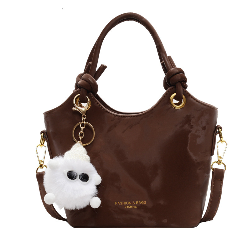 New Niche Design Handbag Women, High-End Versatile Fashion Bucket Bag, Commuter Shoulder Crossbody Bag for Ladies