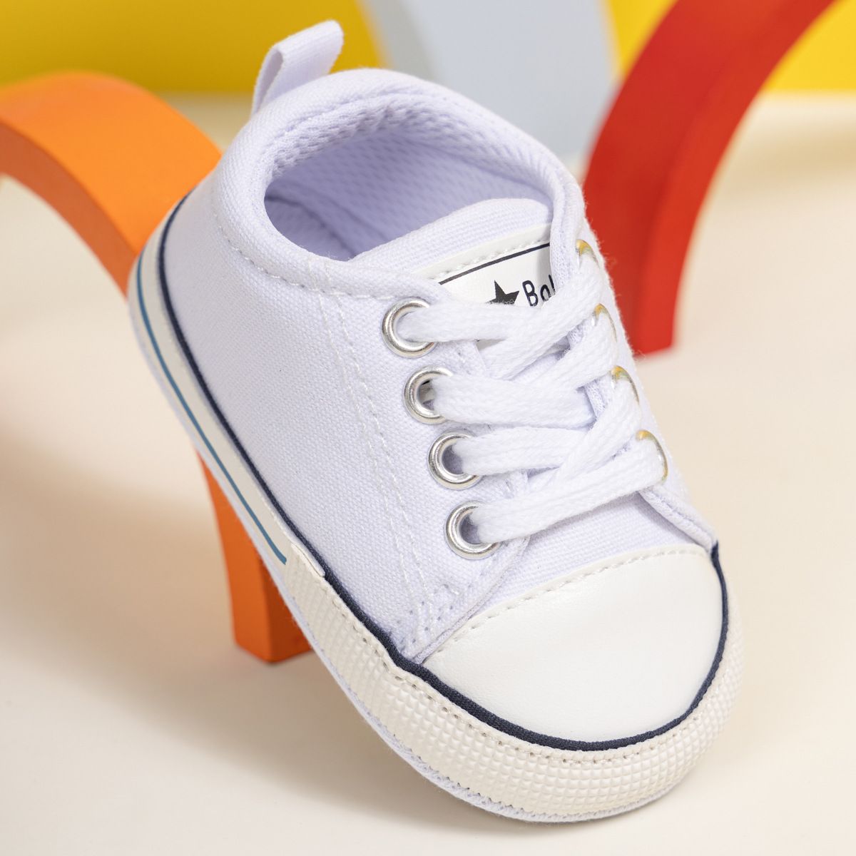 Newborn Classic Five Colors Boys Girls Baby Shoes Littlesprouts Casual Canvas Sneakers Soft Rubber Soles Anti-slip Unisex Infant First Walkers