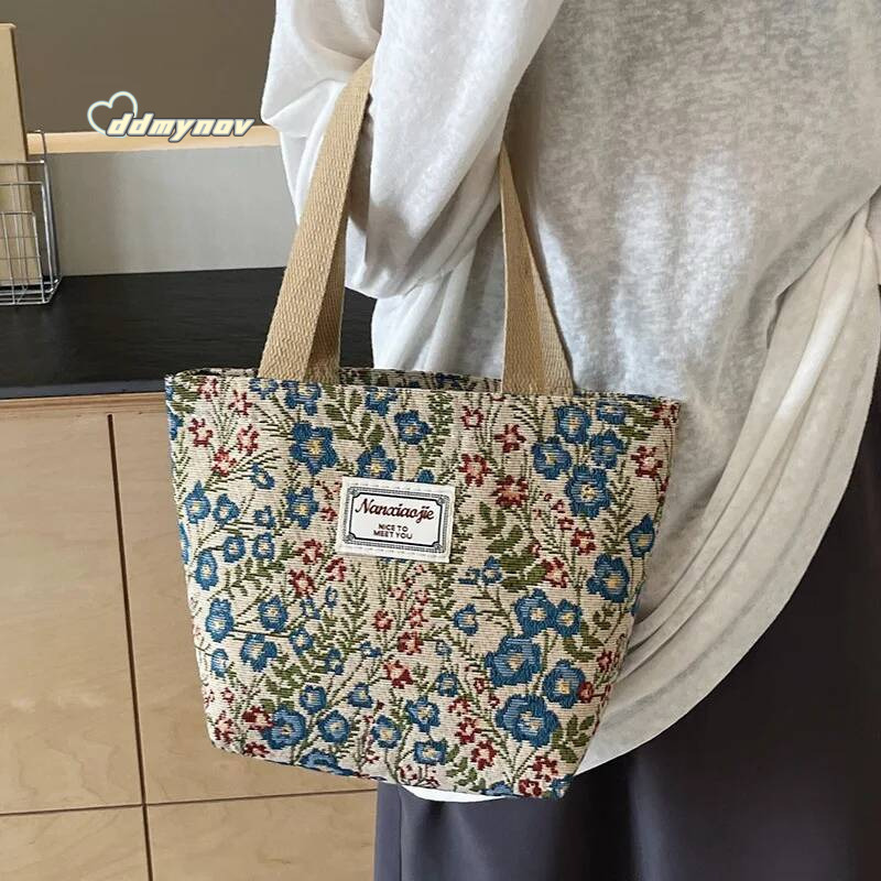 Canvas Fashionable Shoulder Versatile Purse and Handbags Print Tote Bag Women Designer Bags ddmynov