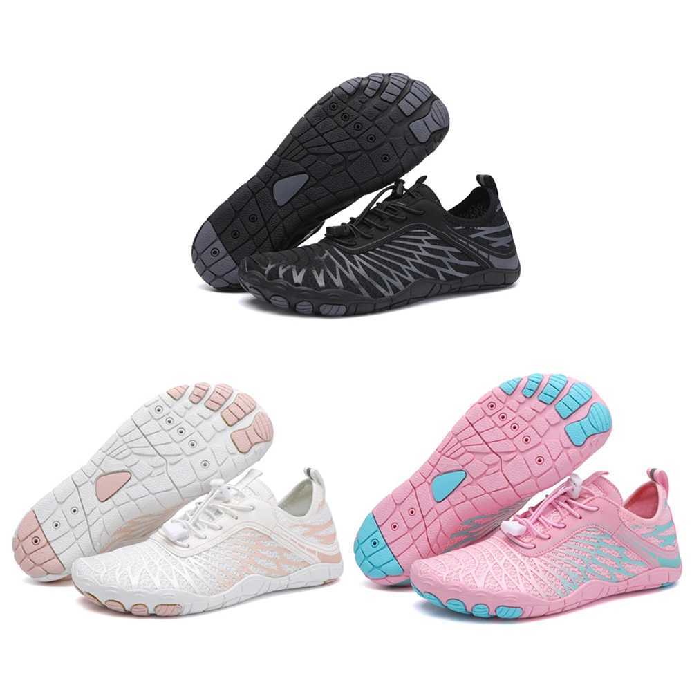 Swim Beach Aqua Shoes Non-slip Wading Sneaker Quick Dry Wading Shoes Breathable Wear-resistant Outdoor Supplies for Lake Hiking M250526