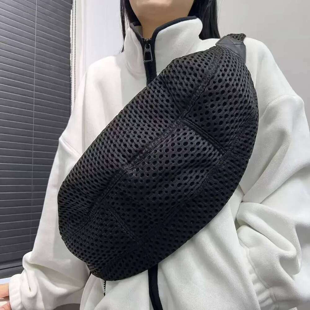 Women's Bags Designer Ladies' Fashionable Casual Mesh Diagonal Cross Bag, Lightweight And Versatile, Sewn Single Shoulder Handbag