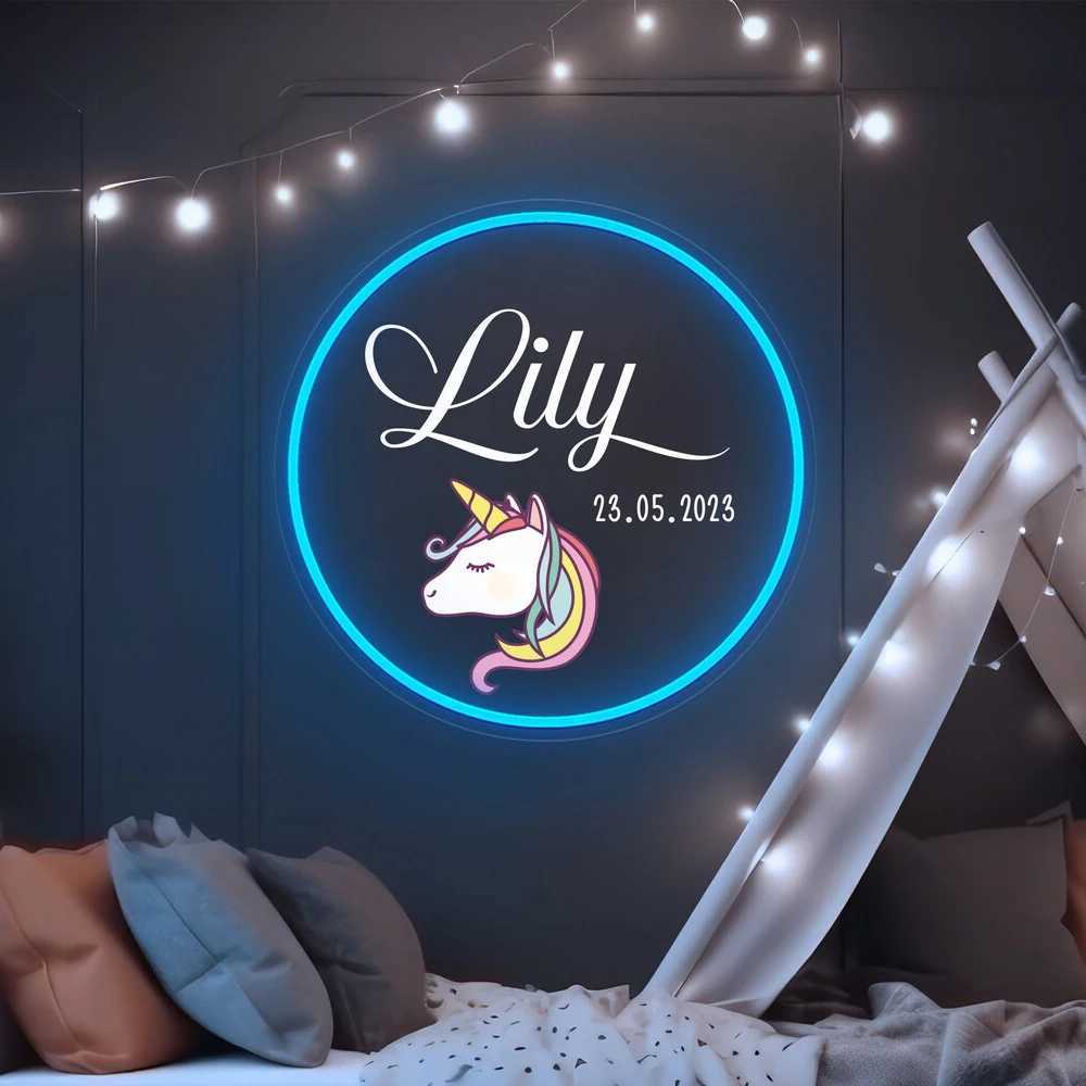 Custom UV Printing Acrylic Sign Neon Signboard Business Sign Neon Light Name Personalize Decor Office Door Wall Signs Gifts W250526